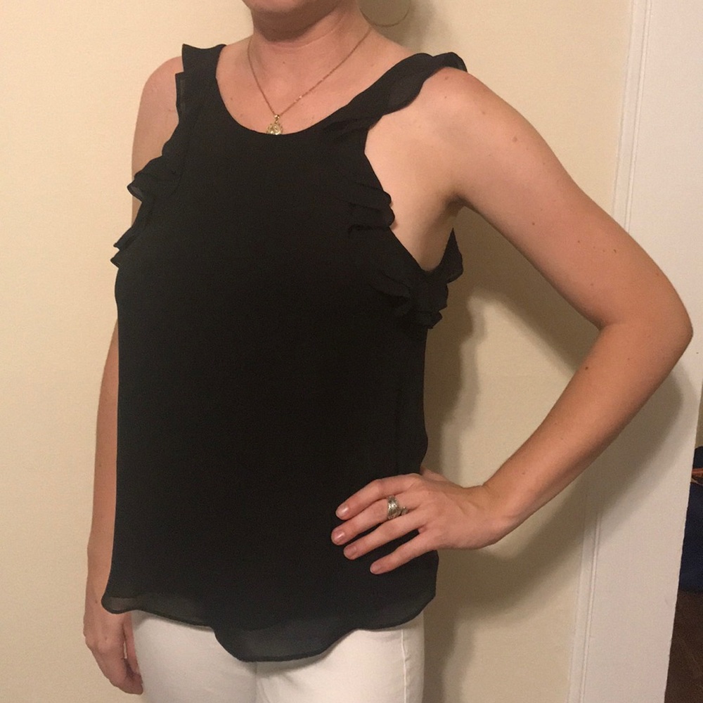 Black going out tank